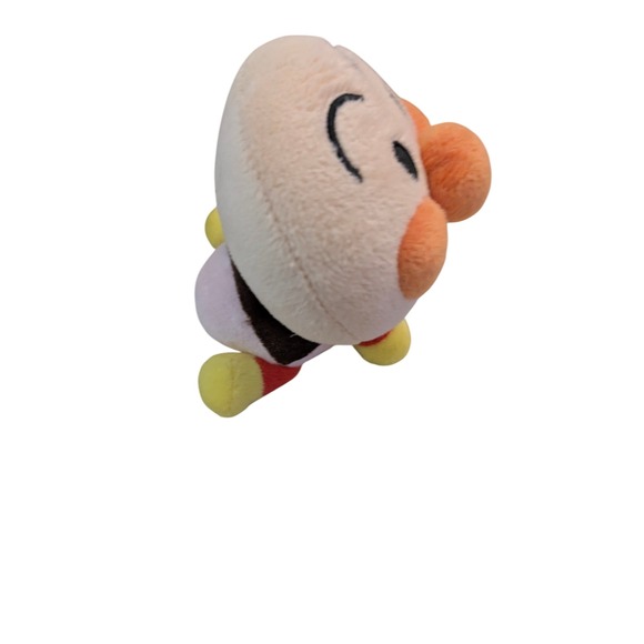 Anpanman Plush Toy Japanese Anime Character Red Yellow Small Stuffed Animal - Picture 3 of 4